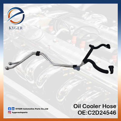 acheter C2D24546 Pièces automobiles refroidisseur d'huile à transmission assemblage de tuyau de refroidisseur d'huile pour Jaguar XJ X351 fabrication en ligne