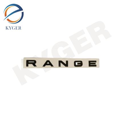 LR026394 Logo de couverture noire, logo de porte arrière Plaque d'immatriculation Range LR026395 LR026396 LR026397 LR030775 LR038706 Pour Land Rover