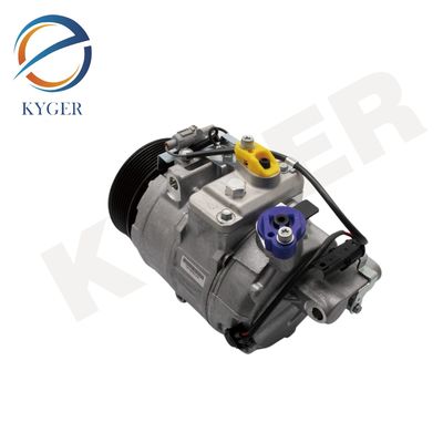 KYGER Auto Partie 6452 9217 868 Compresseur de climatisation AC Compresseur d'embrayage Adapté pour BMW E70 E71 F02 64529217868