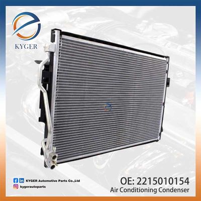 Condensateur de refroidissement de l'air Condensateur de climatisation 221 501 01 54 2215010154 2215010554 pour Mercedes Benz W221 C126
