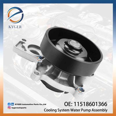 Système de refroidissement Assemblage de pompe à eau 11518601366 1151 8601 366 11518623576 pour BMW B45 B48 B46 MINI F55 F56 Pompe à eau électrique