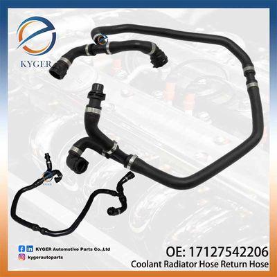 Parties automobiles de haute qualité tuyau de refroidissement du radiateur tuyau de retour 17127542206 1712 7542 206 pour BMW N52 E60 E61 E63 E64