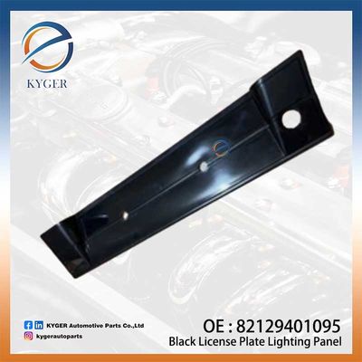 Panneau d'éclairage de plaque d'immatriculation noire pour 1989-1995 BMW E34 88-94 E32 525i 530i 535i 735i Plaque d'immatriculation arrière Heckblende 82129401095