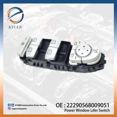 L'interrupteur de vie de la fenêtre de puissance principale 22290568009051 20590568119051 2059056811 2229056800 Adapté à la Mercedes Benz W205 C205 N293 X253