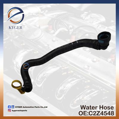 Pièces détachées automobiles C2Z4548 tuyau de refroidissement intermédiaire tuyau d'eau tuyau de radiateur tuyau pour Jaguar XF X250 XJ X351