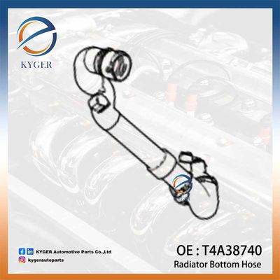 Parties de moteur de voiture Radiateur de voiture tuyau d'eau T4A38740 T2H54332 T2H52877 pour Jaguar F-PACE X761